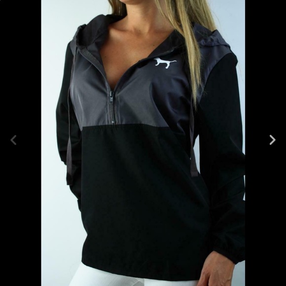 Victoria’s Secret PINK Anorak Hoodie Half Zip - Picture 1 of 2